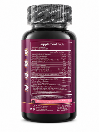 Hair Growth Advanced – Cabello largo y saludable