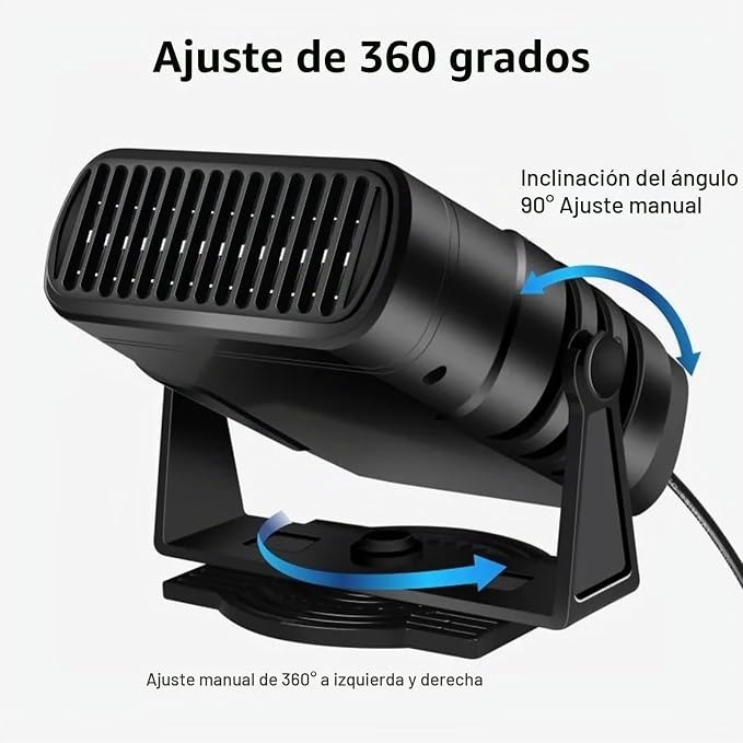 Calefactor y Ventilador 2 en 1 Portátil