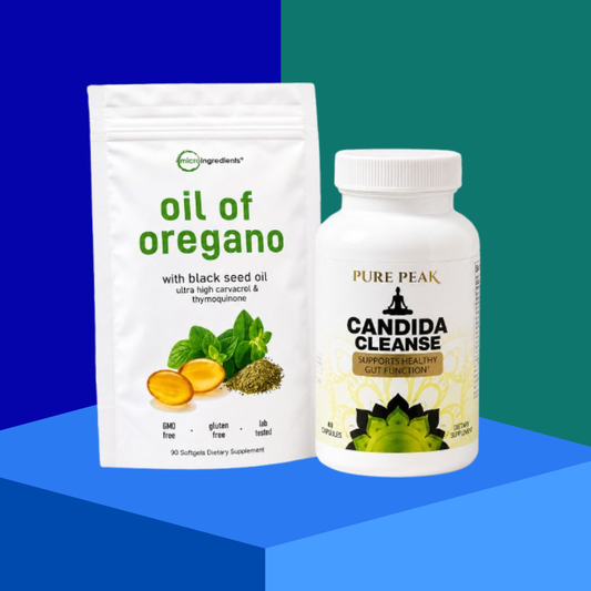 Pastilla de oregano + candida cleanse - oil of oregano