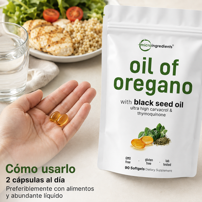 Aceite de orégano - Oil of oregano
