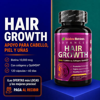 Hair Growth Advanced – Cabello largo y saludable