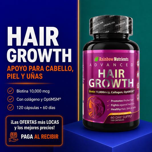 Hair Growth Advanced – Cabello largo y saludable