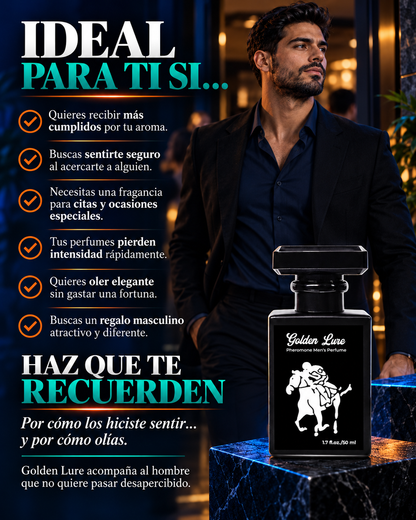 Golden Lure Perfume - Feromonas irresistibles