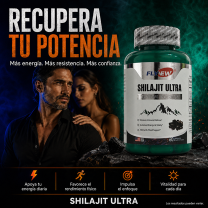 Shilajit Ultra - Virilidad y energía masculina