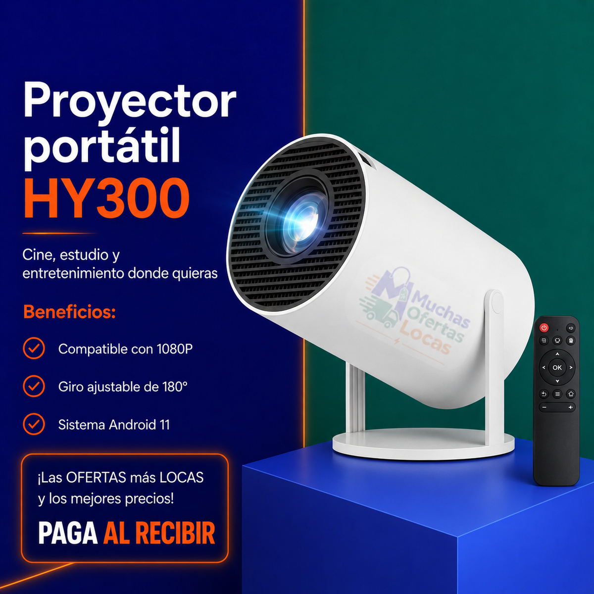 Proyector portátil HY300