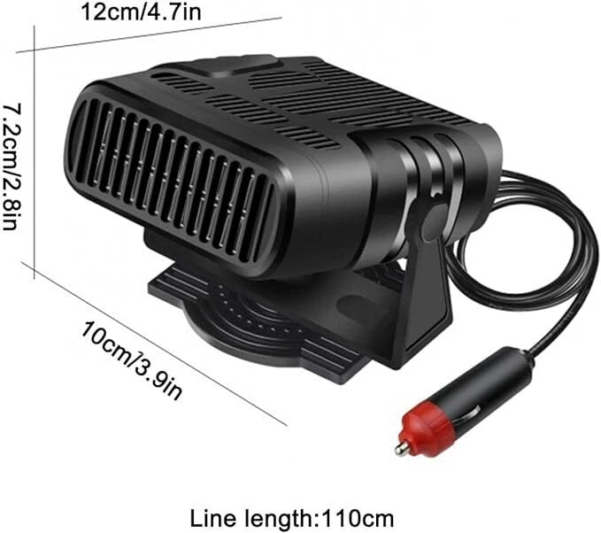 Calefactor y Ventilador 2 en 1 Portátil