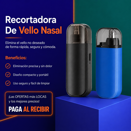 Recortador vello nasal y orejas